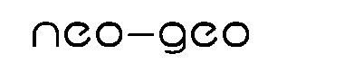 Neo-geo字体