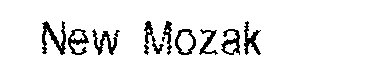 New Mozak字体