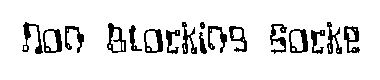 Non Block Socket字体