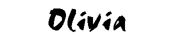 Olivia字体