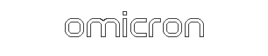 Omicron字体