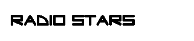 Radio Stars字体