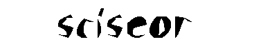 Sciseor字体