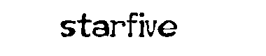 Starfive字体