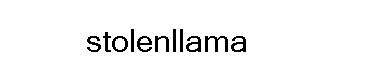 Stolenllama字体