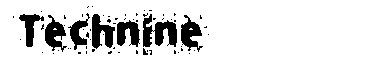 Technine字体