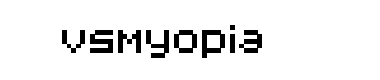 V5 Myopia字体