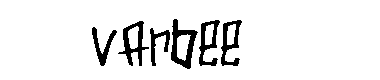 Varbee字体