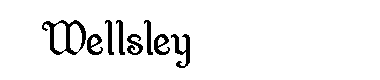 Wellsley字体