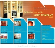 家具设计网站模板