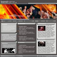 音乐会网站模板