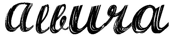 Albura字体