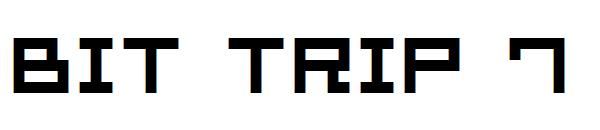 Bit Trip 7字体