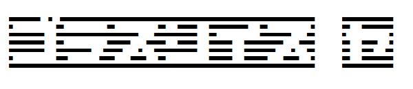 Border 7字体