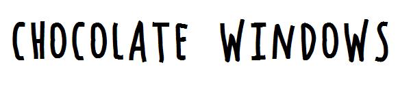 Chocolate Windows字体