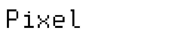 Free Pixel字体