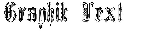 Graphik Text字体