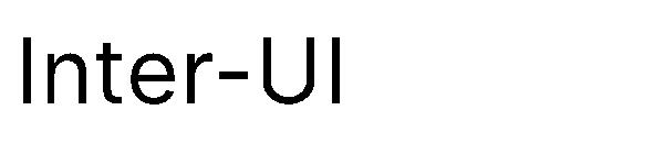 Inter-UI字体