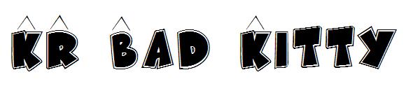 KR Bad Kitty字体