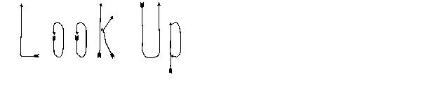 Look Up字体