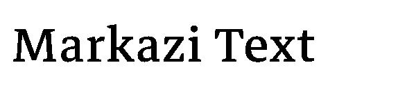 Markazi Text字体