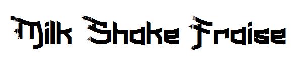 Milk Shake Fraise字体