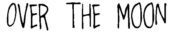 Over the Moon字体