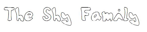 The Shy Family字体