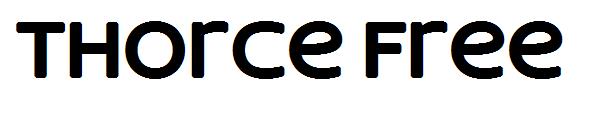 Thorce Free字体