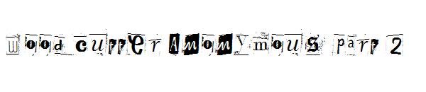 Woodcutter Anonymous part 2字体