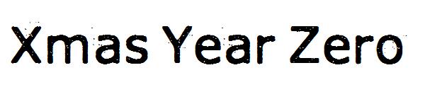 Xmas Year Zero字体