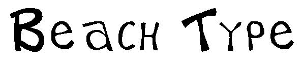 Beach Type字体
