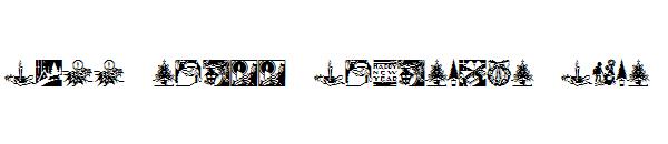Cobb Shinn Christmas Cuts字体