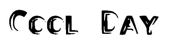 Cool Day字体