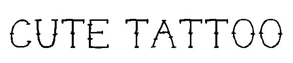 Cute Tattoo字体