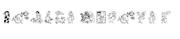 Disney family 1字体