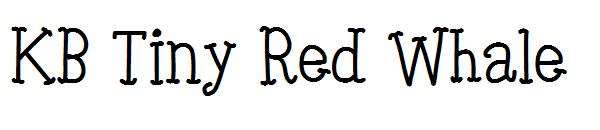 KB Tiny Red Whale字体