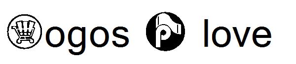 Logos I love字体