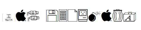 Mac Dingbats字体