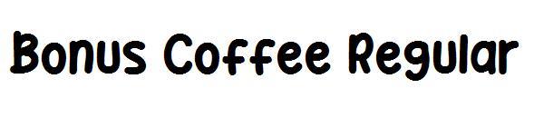 Bonus Coffee Regular字体