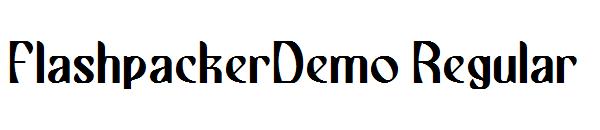 FlashpackerDemo Regular字体