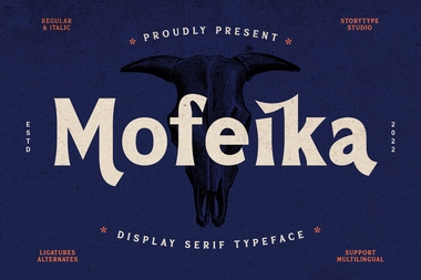 mofeika字体