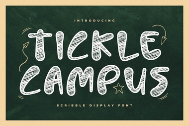 Tickle campus字体