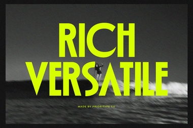 Rich versatile字体