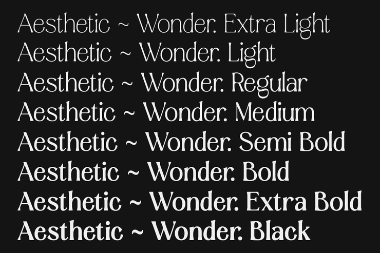 aesthetic wonder 6