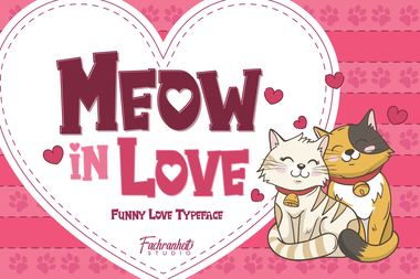 Meow in Love字体