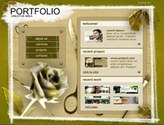 投资企业网站flash动画模板