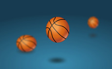 弹起的篮球flash个性素材