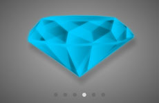 可切换颜色的flash钻石动画