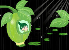 果葆女孩flash植物动画